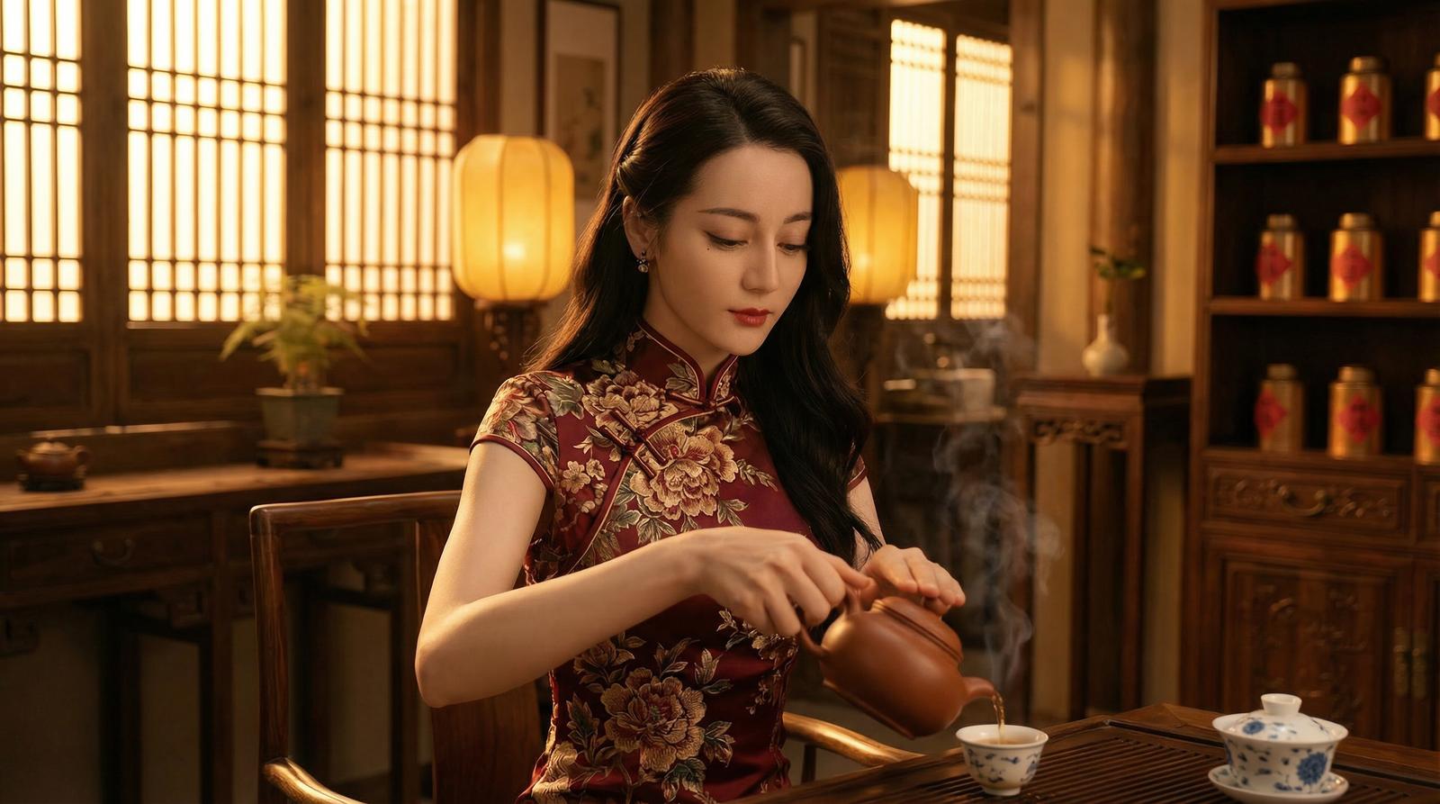 高清动漫古风茶艺写真视频